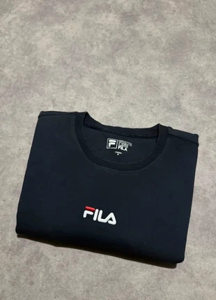 Sweat Crowneck Noir Fila Logo Floqué et Central Vintage / Taille M, marca: FILA, estado: Muito bom, tamanho: M, €8.90, €10.05 inclui Proteção do Comprador Pro