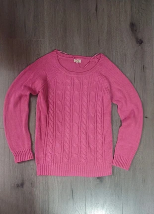 Vintage Y2K Cable Knit Sweater Bright Pink Cropped Cozy Jumper, marca: Vintage Dressing, estado: Muito bom, tamanho: L / 40 / 12, €15.90, €17.40 inclui Proteção do Comprador