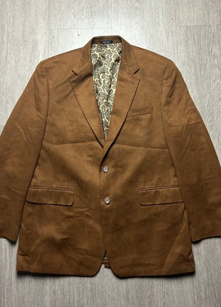 Blazer Ralph Lauren marron – effet daim – Taille 43R, marque: Ralph Lauren, état: Très bon état, taille: 44, 40,00 €, 42,70 € Protection acheteurs incluse