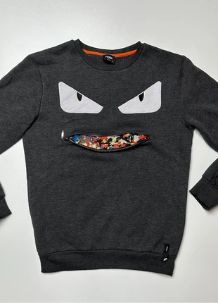 Sweat - Pull Fendi Monster Eyes - gris - taille S, brand: Fendi, condizioni: Ottime, taglia: S, €35.00, €37.45 include la Protezione acquisti