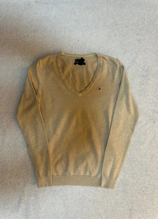 Maglioncino Tommy Hilfiger beige - sweater taglia XS, marque: Tommy Hilfiger, état: Très bon état, taille: XS / 34 / 6, 6,00 €, 7,00 € Protection acheteurs incluse