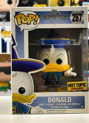 🎯 Figurine Funko Pop! Disney – Donald Duck #267 – Hot Topic Exclusive, brand: Funko Pop, condizioni: Ottime, taglia: Taglia unica, €55.00, €58.45 include la Protezione acquisti