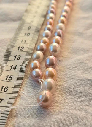 Beautiful high quality mixed colour freshwater oval beads for jewellery making and crafts 💙, brand: Pearl, condition: New with tags, £10.00, £11.20 includes Buyer Protection