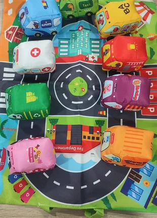 Brinquedo de carros peluche para bebé/ criança, marca: novo, estado: Novo com etiquetas, tamanho: 6-9 meses / 68 cm, €13.00, €14.35 inclui Proteção do Comprador
