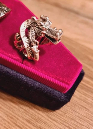 Bague acier inoxydable argenté dragon asiatique réglable homme femme style gothique, brand: Bague_Dragon, condition: New with tags, size: Adjustable, €8.97, €10.12 includes Buyer Protection Pro