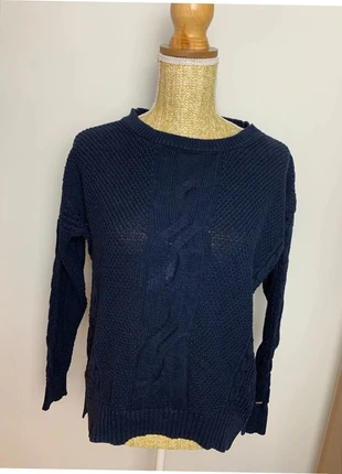 Pull Epais Tommy Hilfiger Marine - Taille S Femme, brand: Tommy Hilfiger, condition: Very good, size: S / 36 / 8, €10.00, €11.20 includes Buyer Protection Pro
