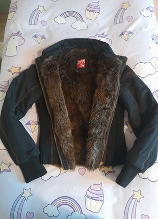 Giubbino femminile MissSixty con pelo teddy size Large, marque: Miss Sixty, état: Très bon état, taille: L / 40 / 12, 35,00 €, 37,45 € Protection acheteurs incluse