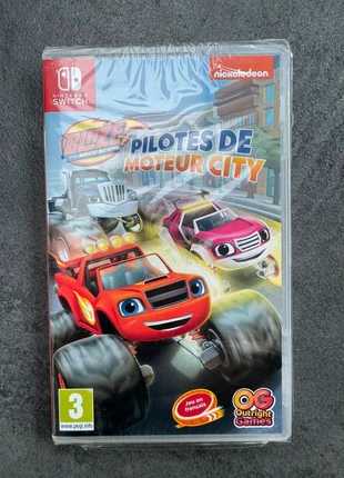 Blaze et les Monster Machines Pilotes de Moteur City jeu Nintendo Switch course enfants, staat: Heel goed, € 30,00, € 32,20 inclusief Kopersbescherming Pro
