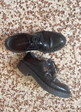 vintage prada loafers shoes, marke: Prada, zustand: Sehr gut, größe: 37, 10,00 €, 11,20 € inklusive Vinted-Käuferschutz
