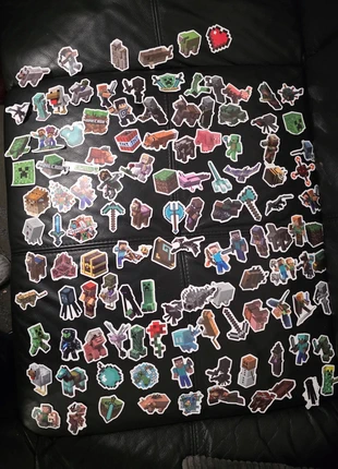 130 autocollants de minecraft, merk: Minecraft, staat: Nieuw met prijskaartje, maat: 6 jaar / 116 cm, € 6,50, € 7,53 inclusief Kopersbescherming