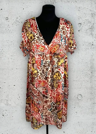 Robe Lille Rose courte fleurie taille S / M, merk: Lilie Rose, staat: Heel goed, maat: M / 38 / 10, € 4,00, € 4,90 inclusief Kopersbescherming Pro