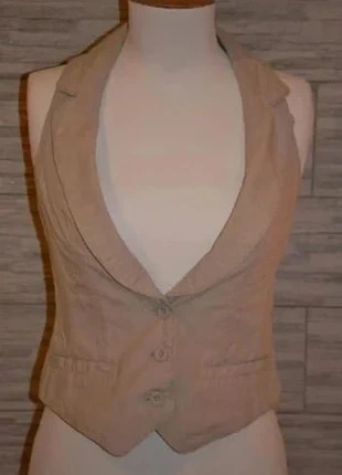 Gilet court style tailleur – Pimkie – Taille 36, marque: Pimkie, état: Très bon état, taille: S / 36 / 8, 13,00 €, 14,35 € Protection acheteurs (Pro) incluse