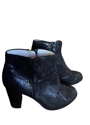 Bottines Mellow Yellow Noir & Argent • Cuir Texturé 🖤, marque: Mellow Yellow, état: Très bon état, taille: 36, 40,00 €, 42,70 € Protection acheteurs (Pro) incluse