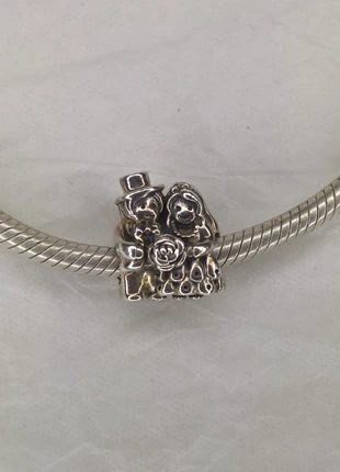 Charm Pandora motif ajouré • Authentique ALE S925 • Très bon état, brand: Pandora, condizioni: Ottime, €11.00, €12.25 include la Protezione acquisti