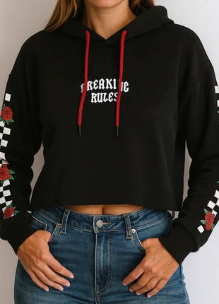 Pull noir court femme - Jennyfer – Taille M, marca: Jennyfer, estado: Muy bueno, tamaño: M / 38 / 10, 2,00 €, 2,80 € Protección al comprador incluida