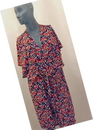 Robe Multicolore Sew Femme Taille 44 en État Neuf, Idéale pour Toutes Occasions Élégantes 😄, marca: Sew Cool, estado: Novo com etiquetas, tamanho: XXL / 44 / 16, €18.99, €20.64 inclui Proteção do Comprador Pro