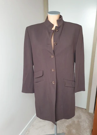 Jas mantel Lanaby's XL bruin, merk: lanaby's, staat: Heel goed, maat: XL / 42 / 14, € 25,00, € 26,95 inclusief Kopersbescherming Pro