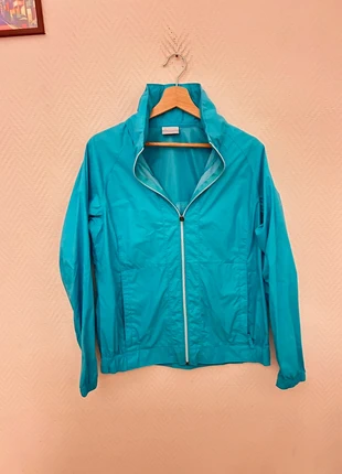Veste de pluie Columbia bleue turquoise – imperméable, légère & stylée taille S, brand: Columbia, condition: Very good, size: M / 38 / 10, €26.00, €28.00 includes Buyer Protection