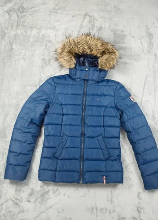 Veste matelassée doudoune jacket femme tommy Hilfiger taille XS bleu duvet plume capuche, brand: Tommy Hilfiger, condition: Very good, size: XS / 34 / 6, €79.00, €83.65 includes Buyer Protection Pro