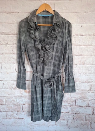 Vestido de invierno Tommy Hilfiger talla UK10 EU38 M gris cuadros, marque: Tommy Hilfiger, état: Très bon état, taille: M / 38 / 10, 18,00 €, 19,60 € Protection acheteurs incluse