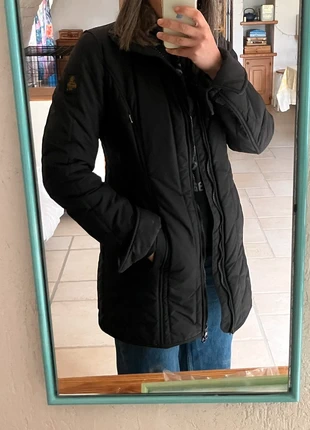 Parka Coat - Water Repellent, Removable Hood, and Belt, brand: Refrigiwear, condizioni: Ottime, taglia: S / IT 40 / EU 36, €20.00, €21.70 include la Protezione acquisti