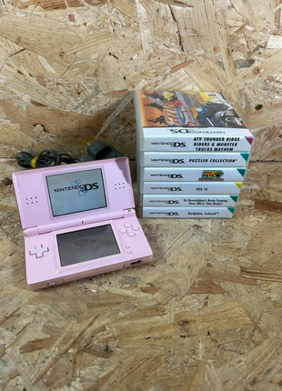 Nintendo DS Lite Pink - 6 Games Included, brand: Nintendo, condition: Very good, £45.00, £47.95 includes Buyer Protection