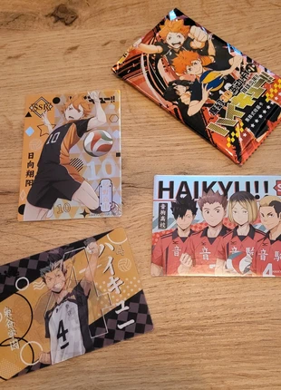 Lot de 3 cartes Haikyuu!, marca: No Logo, estado: Novo com etiquetas, €1.50, €2.28 inclui Proteção do Comprador