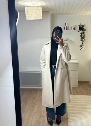 Manteau long beige / taille 46, marque: AC, état: Neuf sans étiquette, taille: XXXL / 46 / 18, 20,00 €, 21,70 € Protection acheteurs incluse