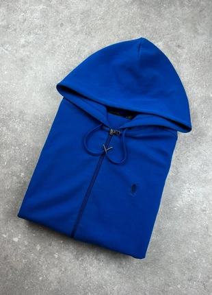 Sweat Zippé Bleu Ralph Lauren / Taille M / authentique, marca: Ralph Lauren, estado: Muito bom, tamanho: M, €85.00, €89.95 inclui Proteção do Comprador