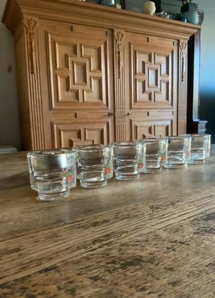 Lot de 6 photophores / bougeoirs empilables Gulf – verre massif – vintage 90s, marque: Gulf, état: Neuf sans étiquette, 8,00 €, 9,10 € Protection acheteurs incluse