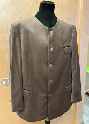 Giacca Vintage Modell Freistadt Österreich in cotone taglia 56 color grigio, merk: Vintage Dressing, staat: Heel goed, maat: 56, € 20,00, € 21,70 inclusief Kopersbescherming