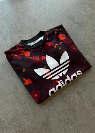 Sweat Adidas Floral Bordeaux – Taille Small, marca: adidas, estado: Bueno, tamaño: S, 9,90 €, 11,10 € Protección al comprador Pro incluida