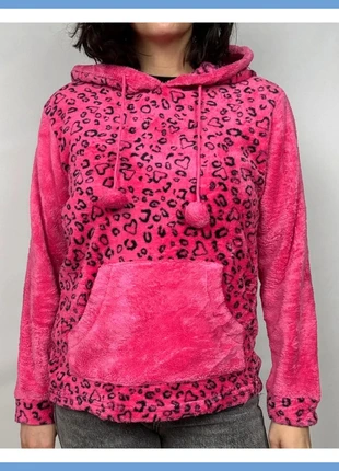 Sweat polaire à capuche léopard rose femme - Taille M, marke: Vintage Dressing, zustand: Sehr gut, größe: M / 38 / 10, 9,00 €, 10,15 € inklusive Vinted-Käuferschutz