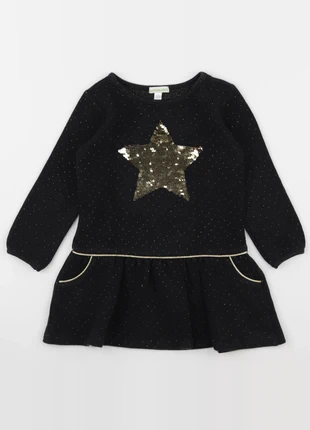Robe paillettes Vertbaudet 5 ans noir, marque: Vertbaudet, état: Très bon état, taille: 5 ans / 110 cm, 8,00 €, 9,10 € Protection acheteurs (Pro) incluse