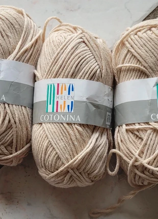 Laine 3 pelotes beige, marque: LAINE, état: Neuf avec étiquette, 5,00 €, 5,95 € Protection acheteurs incluse