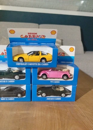 Droom cabrios de rêve 5 voitures, merk: Shell, staat: Nieuw met prijskaartje, maat: 3 jaar / 98 cm, € 40,00, € 42,70 inclusief Kopersbescherming