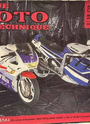 Revue moto technique 80 Aprilia AF1, Suzuki GSX-R 1100, état: Bon état, 20,00 €, 21,70 € Protection acheteurs incluse