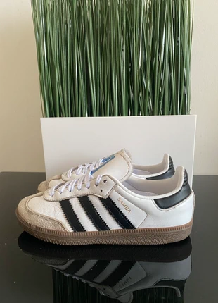 Adidas samba white black gum kid’s / Taille 33, brand: adidas, condition: Very good, size: 33, €29.99, €32.19 includes Buyer Protection Pro