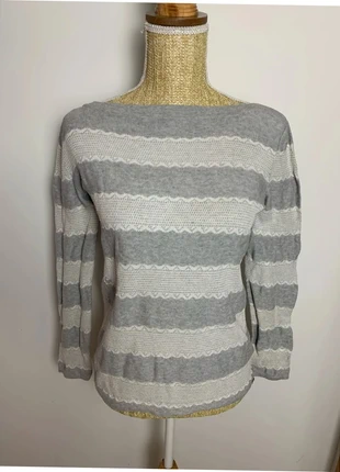 Pull Tommy Hilfiger Gris - Taille S - Trou, brand: Tommy Hilfiger, condition: Good, size: S / 36 / 8, €5.00, €5.95 includes Buyer Protection Pro