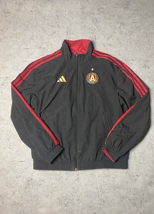Adidas Atlanta United FC Jacke, Trainings & Freizeitjacke in Schwarz/Rot, brand: adidas, condizioni: Ottime, taglia: M, €27.99, €30.09 include la Protezione acquisti