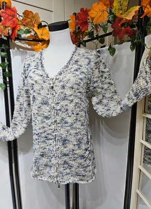 ~Frank Saul ~Espectacular Cárdigan Punto Texturas T-M, marque: Frank Saul, état: Très bon état, taille: M / 38 / 10, 14,00 €, 15,40 € Protection acheteurs incluse