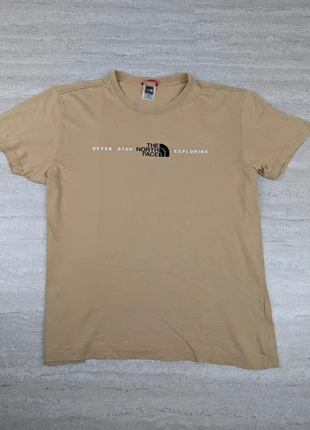 T-shirt The North Face – beige – taille M – classic fit, marque: Coton, état: Très bon état, taille: M, 10,00 €, 11,20 € Protection acheteurs incluse