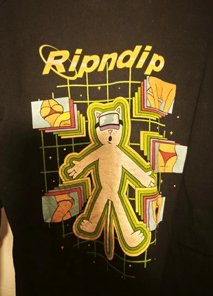 Ripndip Longsleeve – Zwart | Maat L, merk: Ripndip, staat: Heel goed, maat: L, € 12,50, € 13,83 inclusief Kopersbescherming