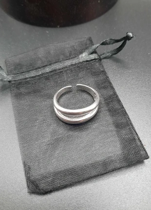 Bague en argent, marca: Argent, estado: Novo com etiquetas, tamanho: Ajustável, €12.00, €13.30 inclui Proteção do Comprador