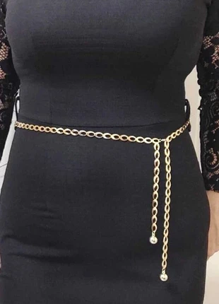 Ceinture chaîne métal dorée, brand: sans marque, condizioni: Ottime, taglia: Regolabile, €9.60, €10.78 include la Protezione acquisti Pro