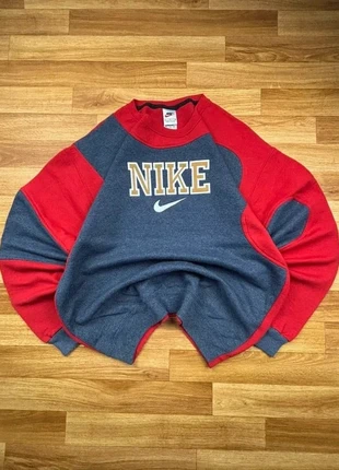 Sweat Nike Vintage Y2K Made In USA Retro Style Boxy Gris Rouge Taille L T155.., marke: Nike, zustand: Sehr gut, größe: L, 29,90 €, 32,10 € inklusive Vinted-Käuferschutz