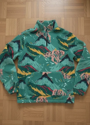 Sweatshirt peluche imprimé double face zippé – doux, confortable et parfait pour sorties, marca: Vintage Dressing, estado: Muy bueno, tamaño: S / 36 / 8, 29,99 €, 32,19 € Protección al comprador incluida