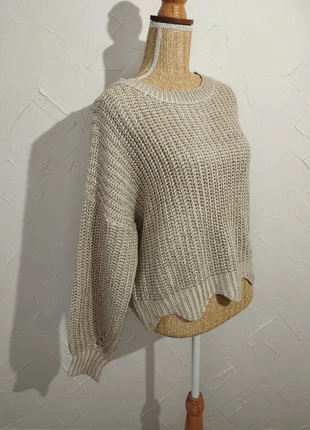 Pull Oversize Azara Maille Fils Scintillants Taille Unique Excellent état, merk: Azara, staat: Heel goed, maat: Universele maat, € 6,00, € 7,00 inclusief Kopersbescherming