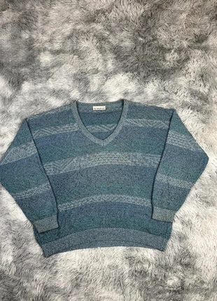 vintage pastel blue striped knit sweater 90s retro casual style, marca: Vintage Dressing, estado: Muy bueno, tamaño: XL, 15,00 €, 15,75 € Protección al comprador incluida