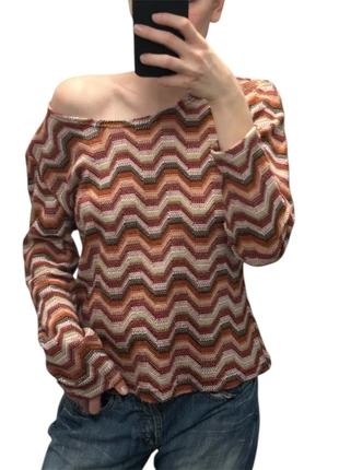 Top manches longues coloré, marca: Vintage Dressing, estado: Muito bom, tamanho: S / 36 / 8, €12.00, €13.30 inclui Proteção do Comprador